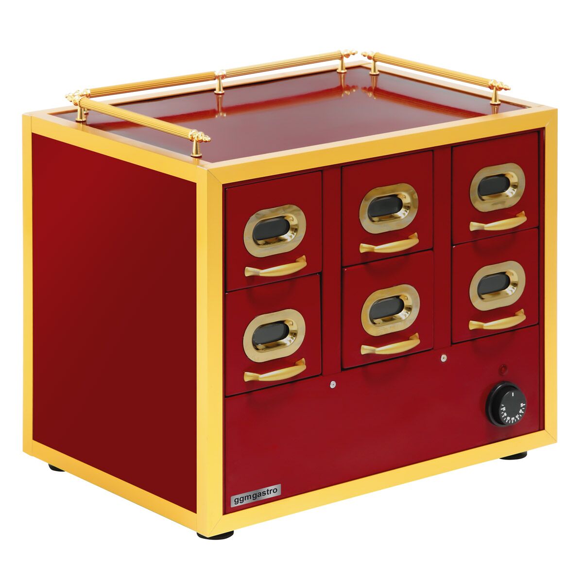 Hot hold box for nuts