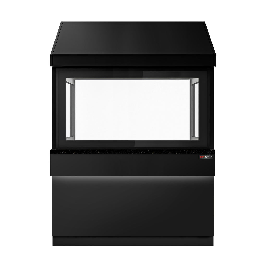 Toronto for coal grills - 1500mm - black front panel - black granite work machine