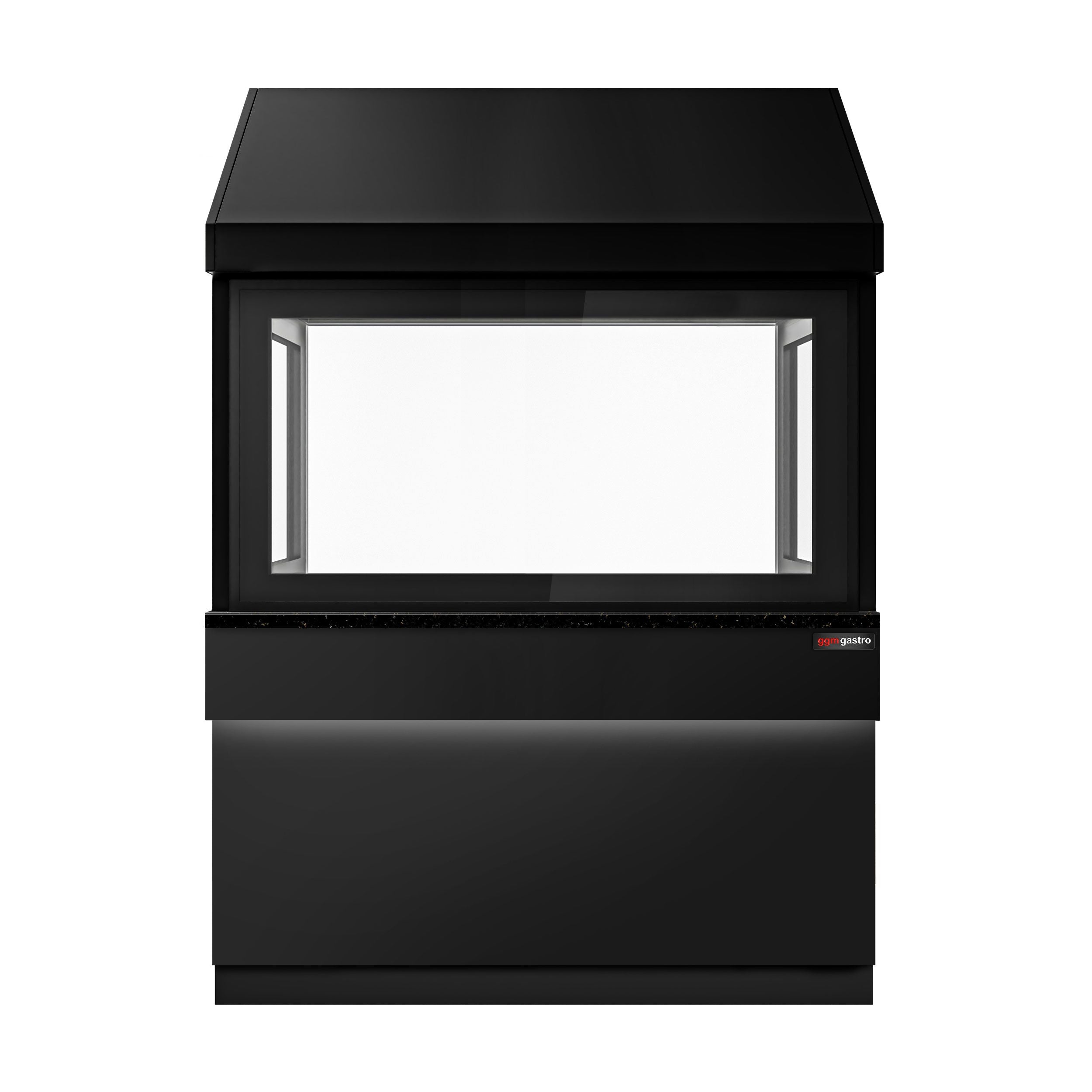 Toronto for coal grills - 1500mm - black front panel - black granite work machine