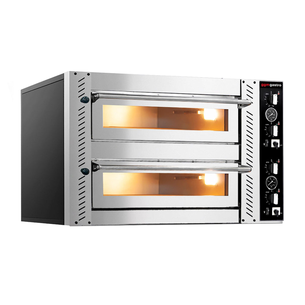 Electric Pizza Oven - 4+4x 25 cm - Manuel