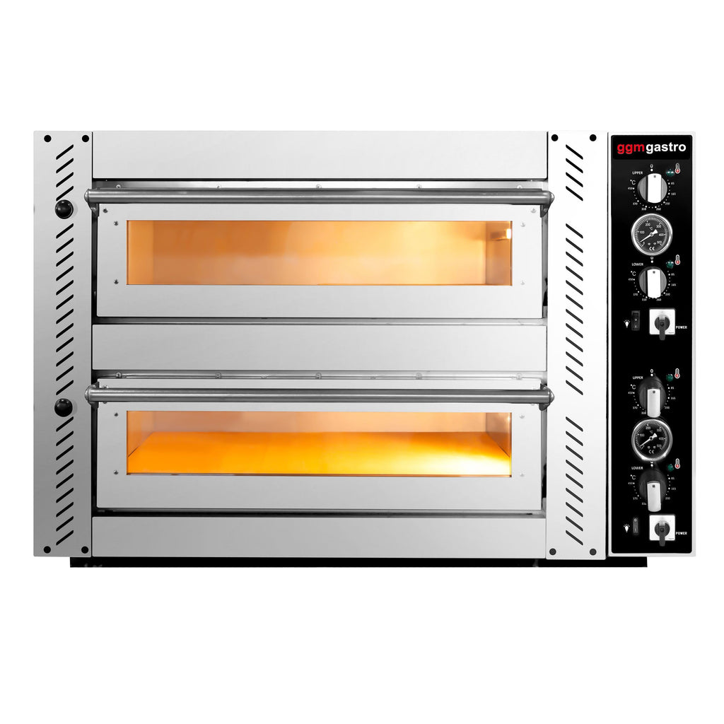 Electric Pizza Oven 4+4x 34 cm (Full Fire Killi) - Manuel