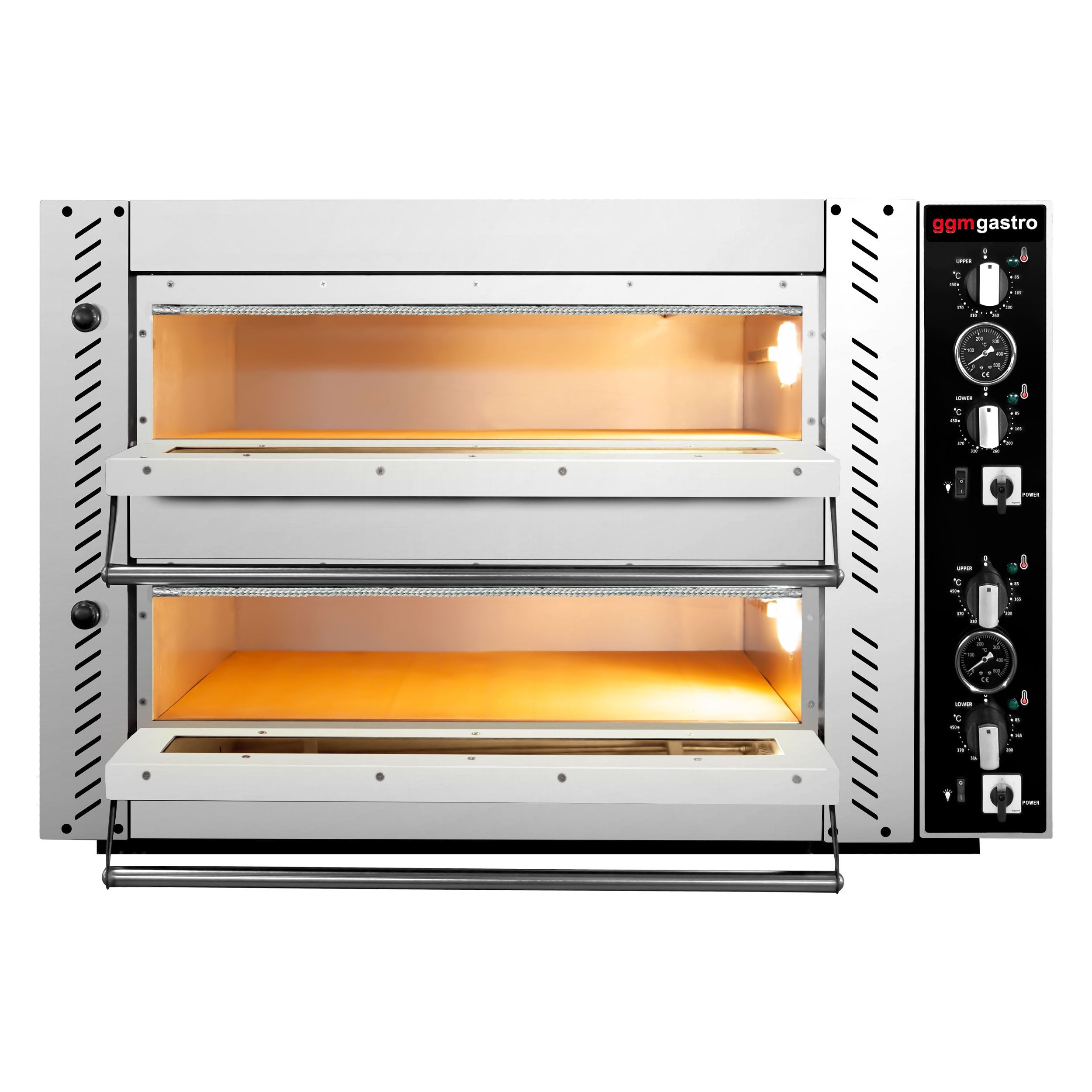 Electric Pizza Oven 6+6x 30 cm (Deep) - Manual