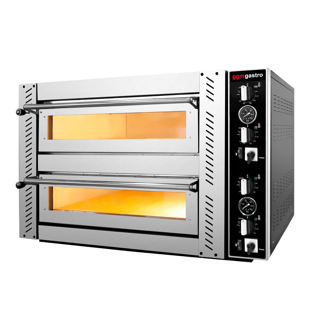 Electric Pizza Oven 6+6x 30 cm (Deep) - Manual