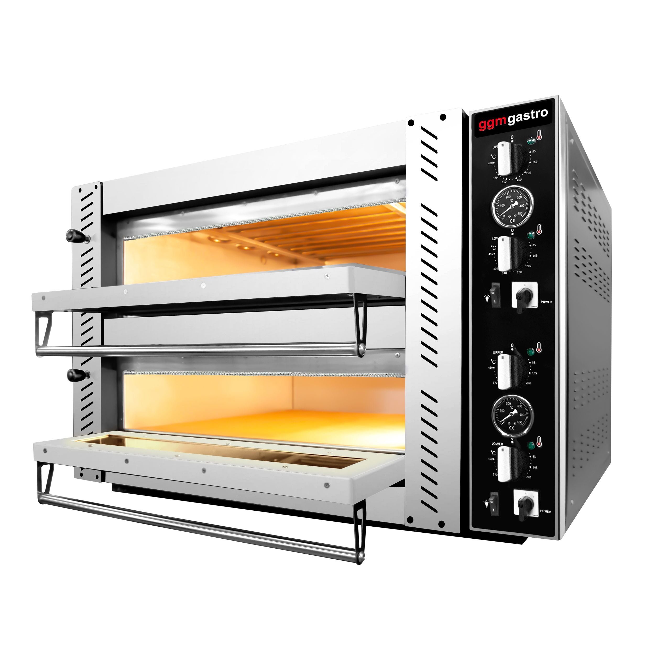 Electric Pizza Oven 6+6x 30 cm (Deep) - Manual