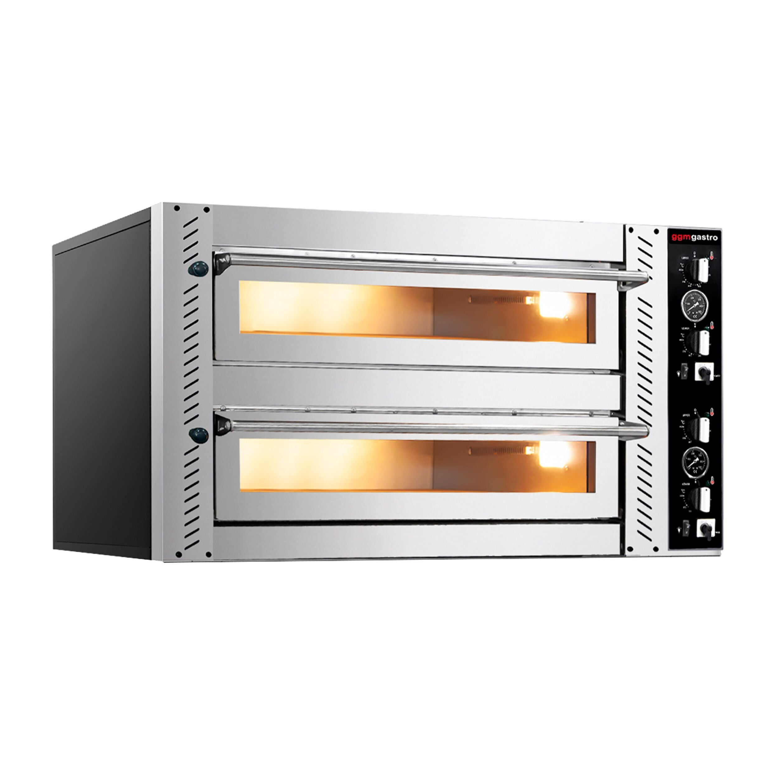 Electric Pizza Oven 6+6x 30 cm (Deep) - Manual