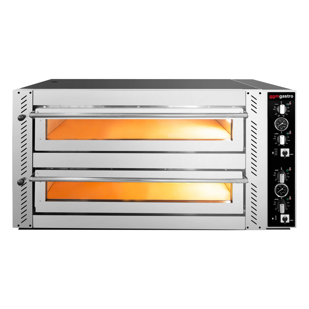 Electric Pizza Oven 6+6x 30 cm (Wide) - Manual