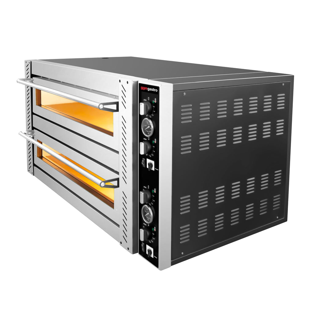Electric Pizza Oven 6+6x 30 cm (Wide) - Manual