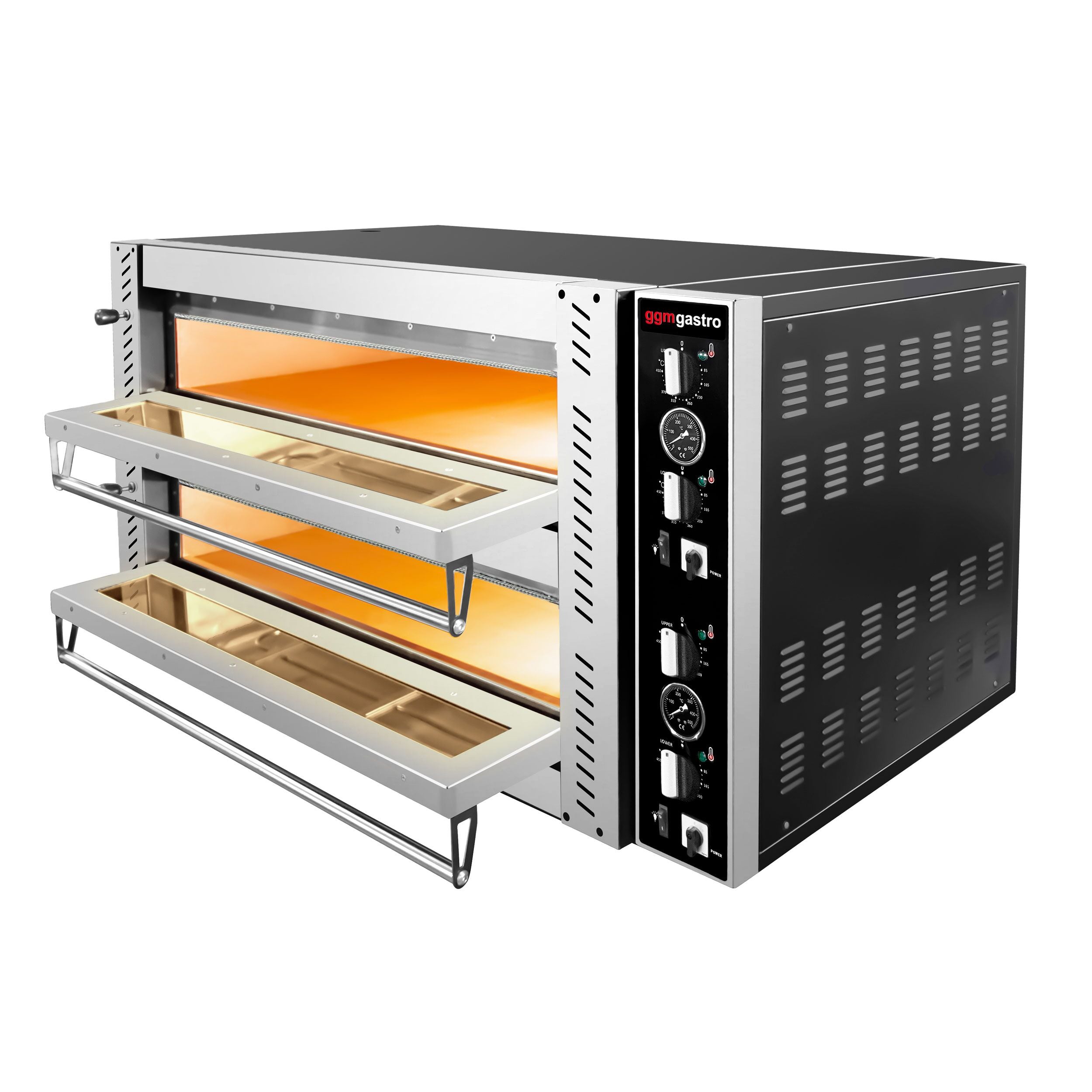 Electric Pizza Oven 6+6x 30 cm (Wide) - Manual