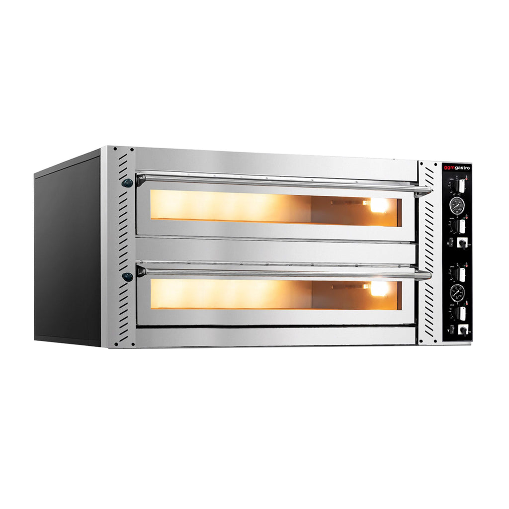 Electric Pizza Oven - 9+9x 30 cm - Manuel