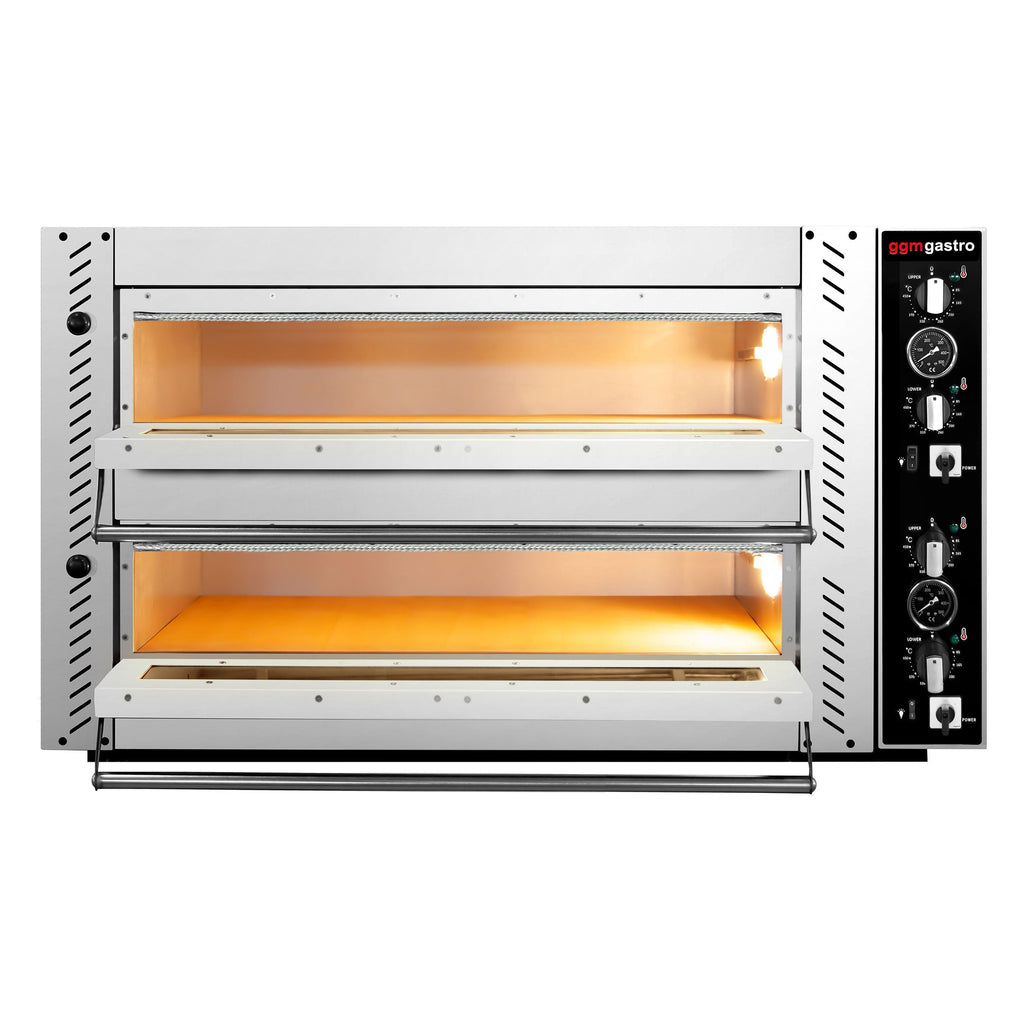Electric Pizza Oven - 9+9x 30 cm - Manuel