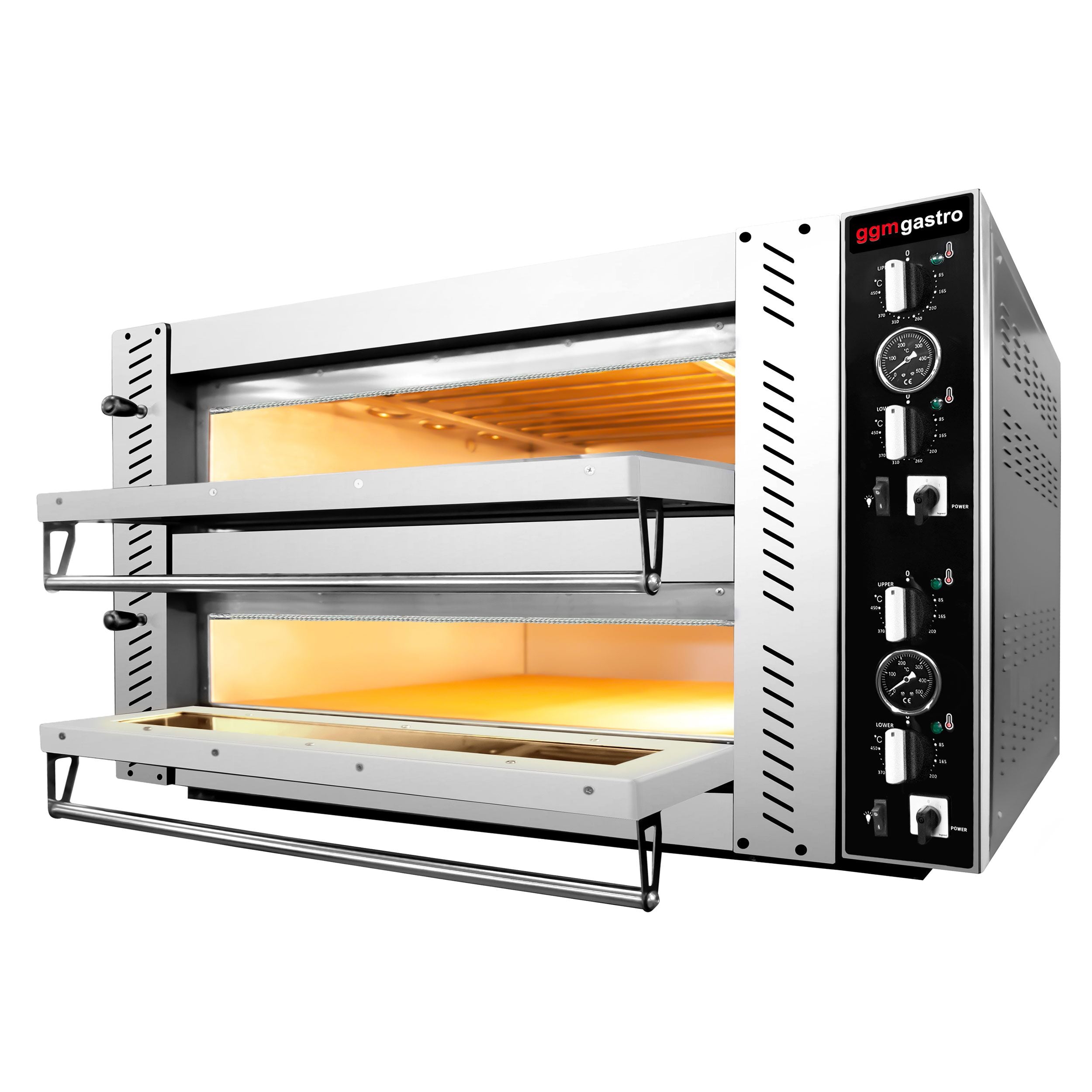 Electric Pizza Oven - 9+9x 30 cm - Manuel