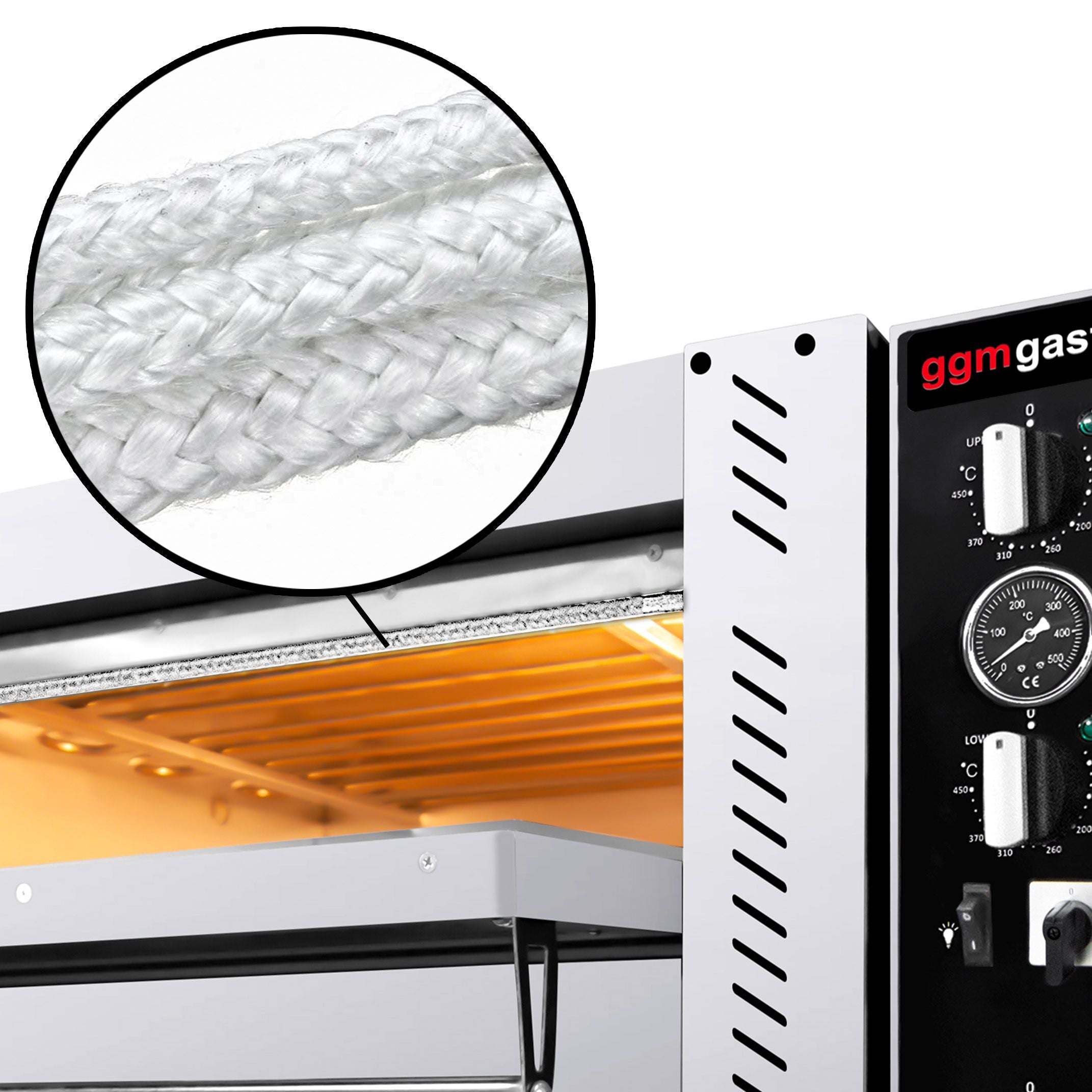 Electric Pizza Oven 4+4x 30 cm - Manuel