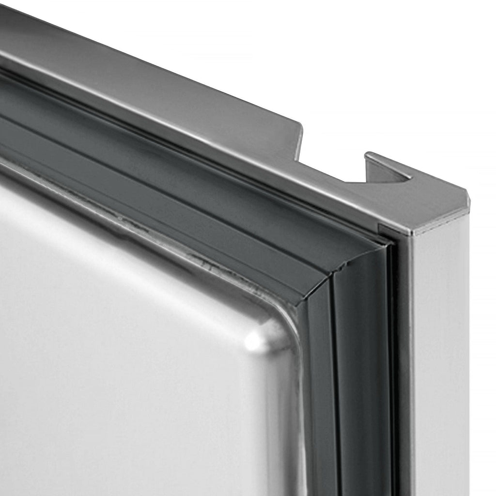Pizza Preparation counter premium - 2100x800mm - 3 doors