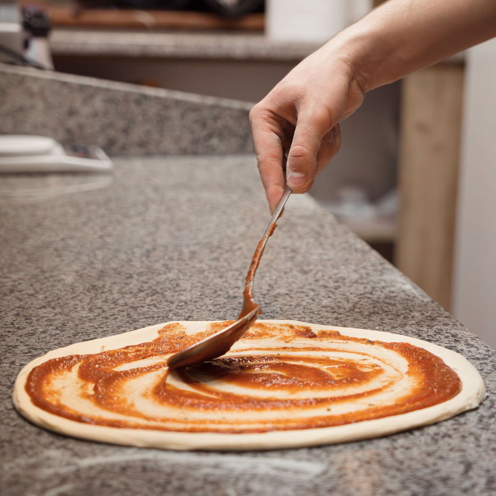 Pizza Preparation counter premium - 2150x800mm - 3 doors & 3 drawers