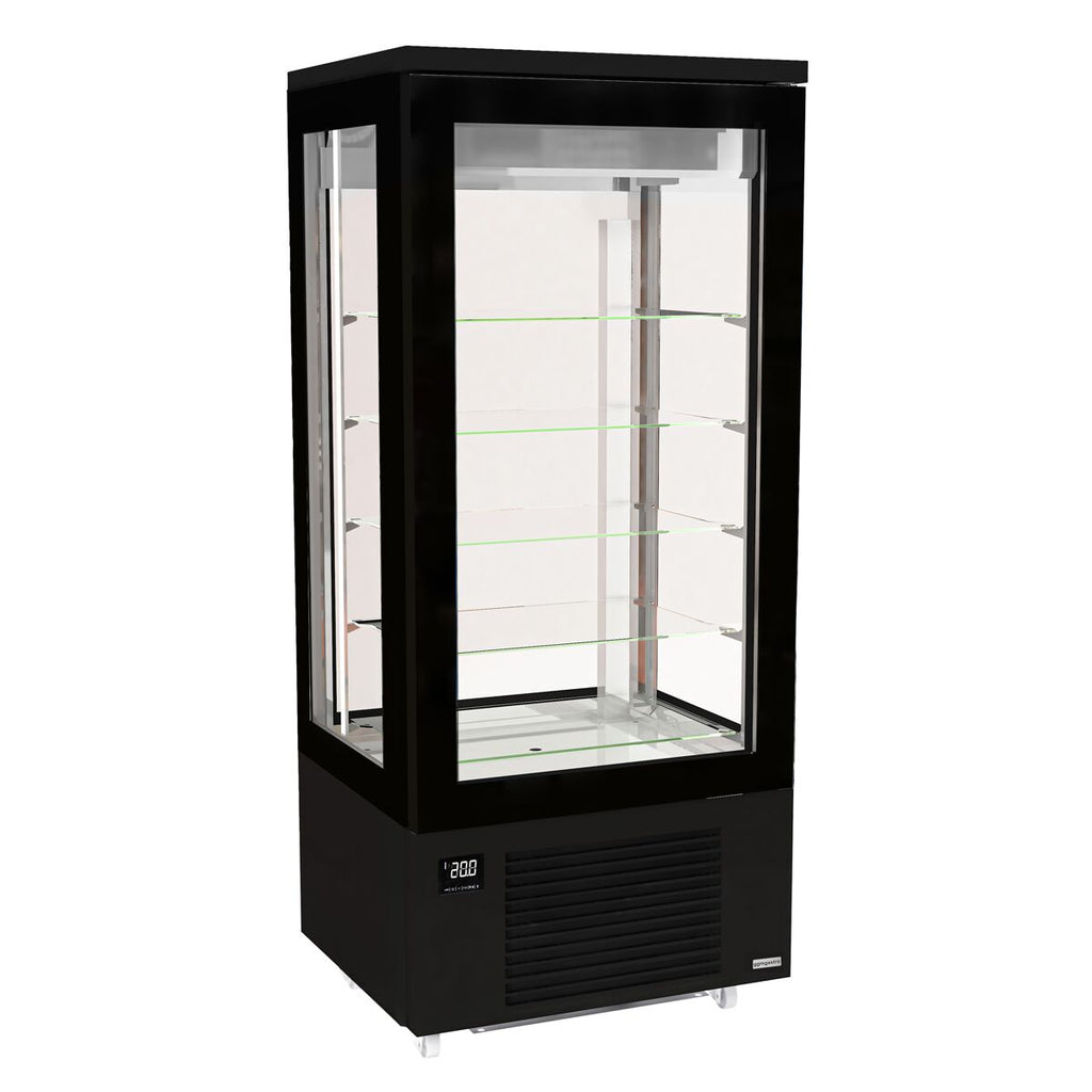 Red Type Cooled Exhibition Unit - 400 Liter - 5 Shelves