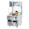 Electric Potato French French Heater - 400 Volts - Including Lower Stand