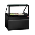 SALADET TORONTO- 1250mm - 2 -door -3x GN 1/1 - Black Front Panel - Black Granite Working Call
