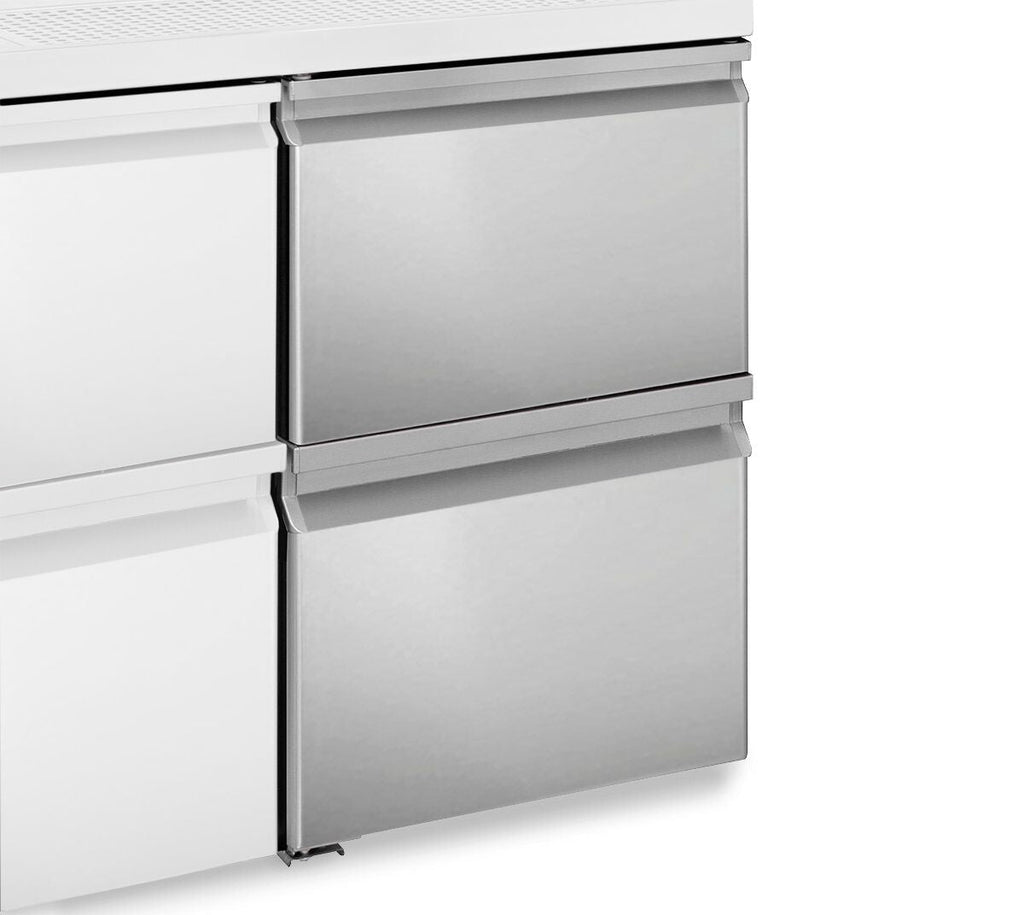 The drawer block consists of: 1/2 and 1/2