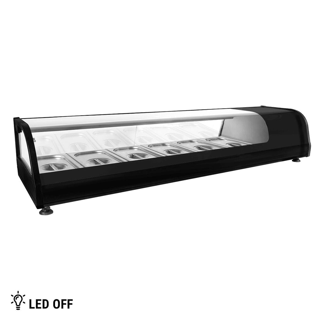 Cooled Showcase Premium - 1395x400mm - 6x GN 1/3