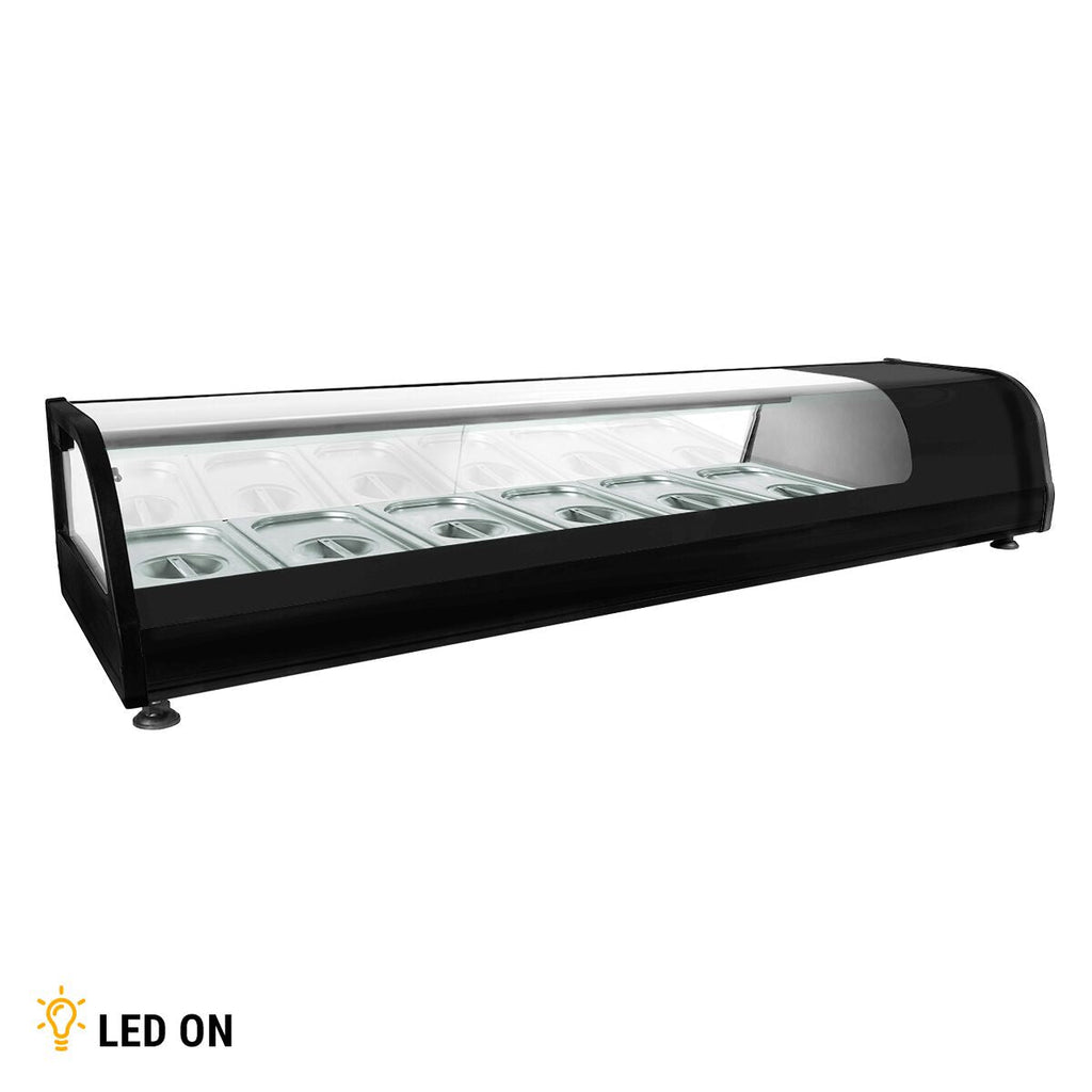 Cooled Showcase Premium - 1395x400mm - 6x GN 1/3