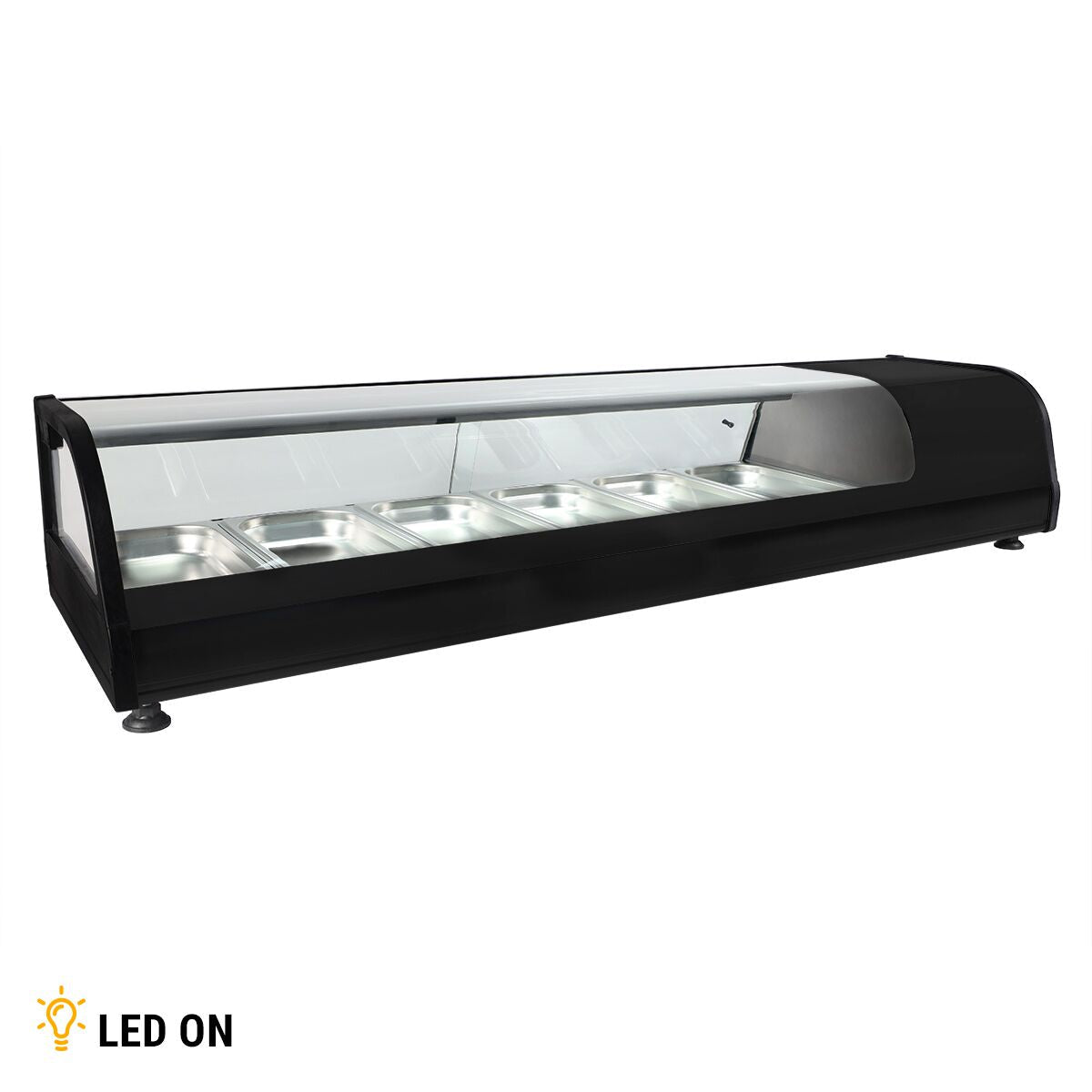 Cooled Showcase Premium - 1395x400mm - 6x GN 1/3