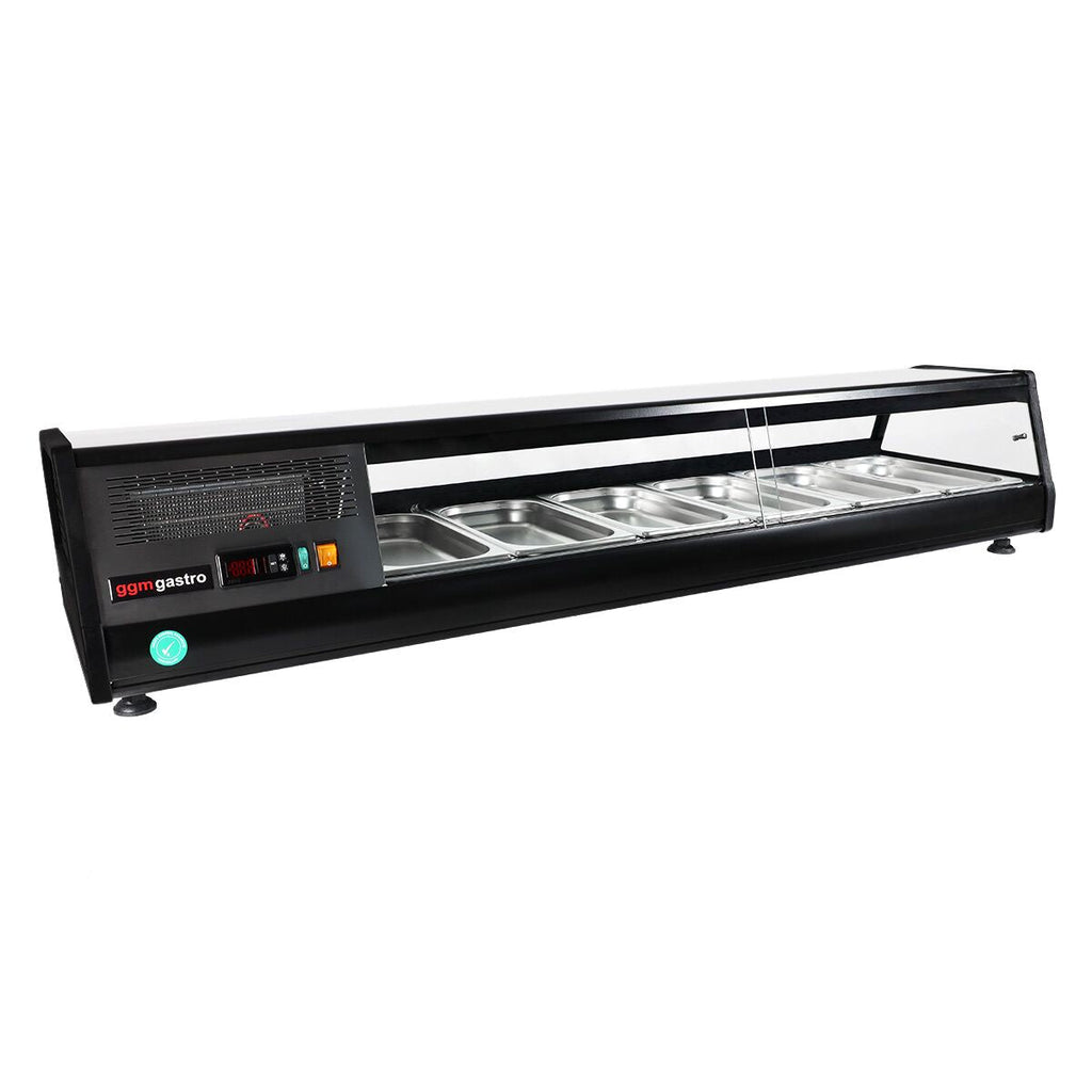 Cooled Showcase Premium - 1395x400mm - 6x GN 1/3