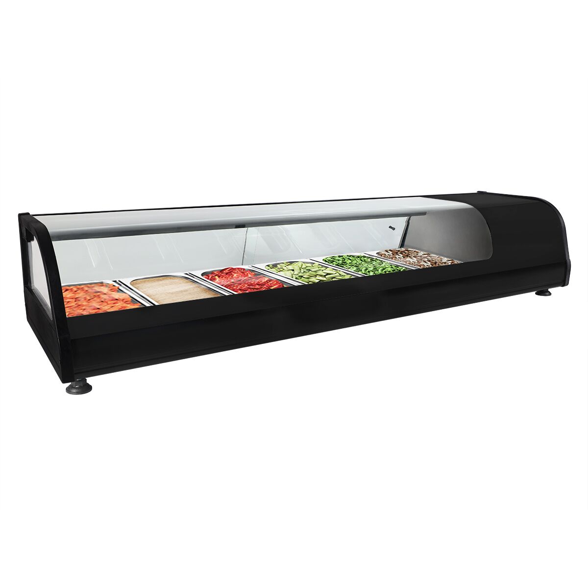 Cooled Showcase Premium - 1395x400mm - 6x GN 1/3