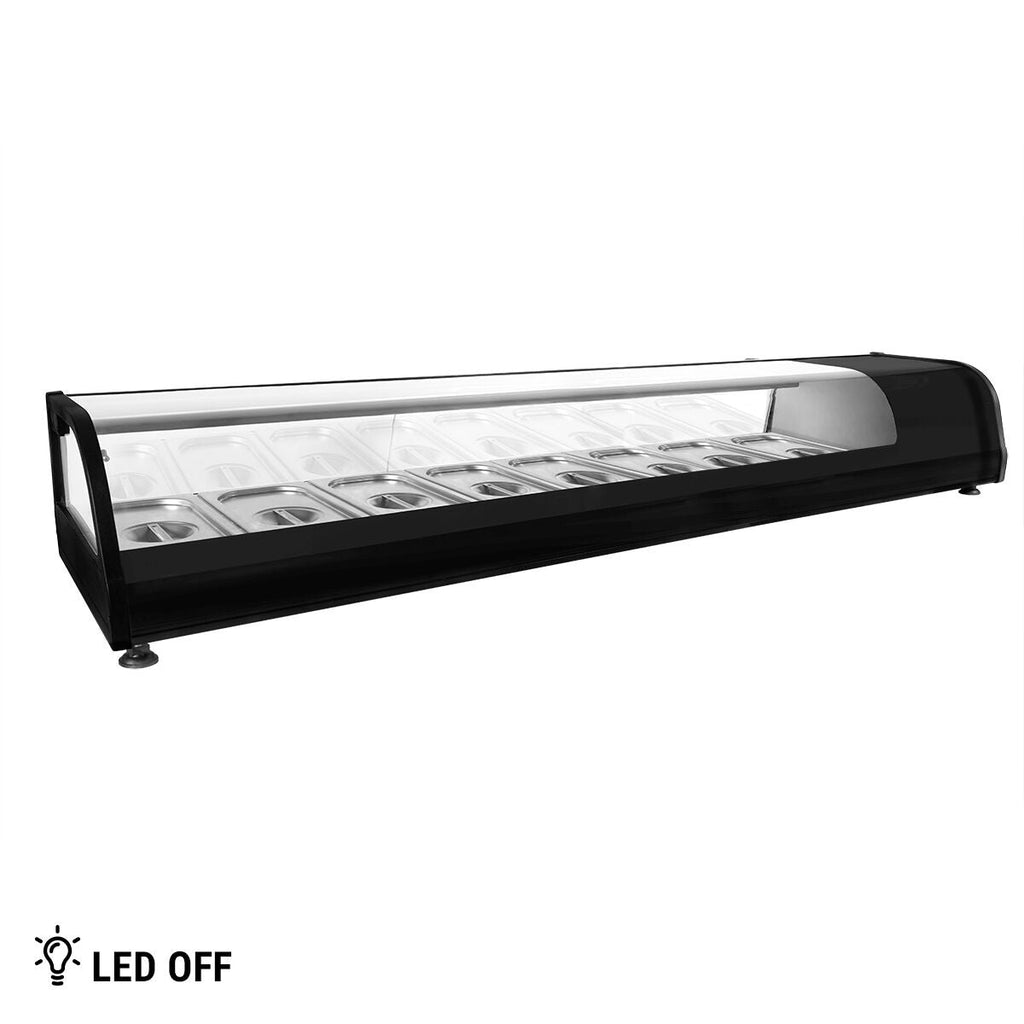 Cooled Showcase Premium - 1750x400mm - 8x GN 1/3