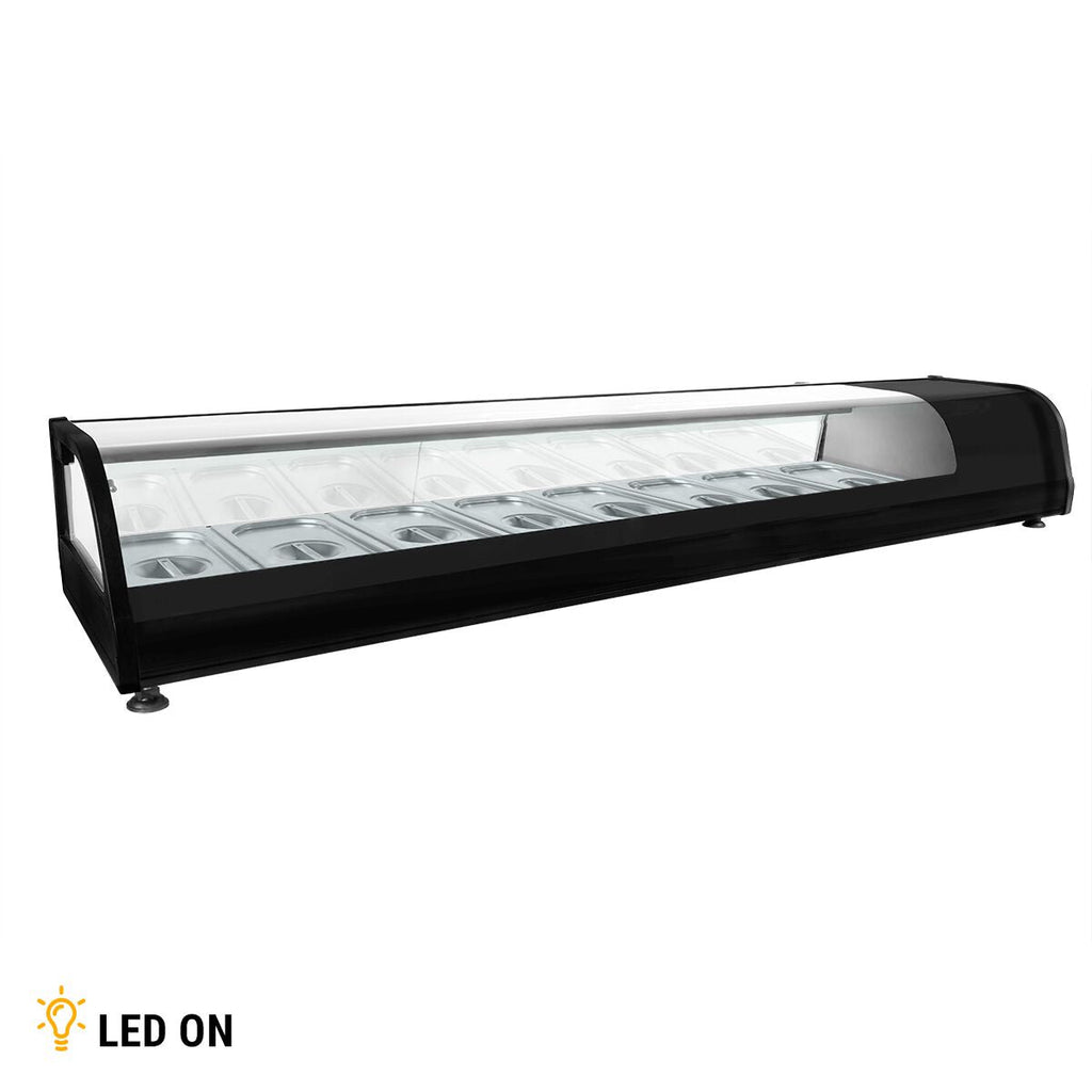 Cooled Showcase Premium - 1750x400mm - 8x GN 1/3