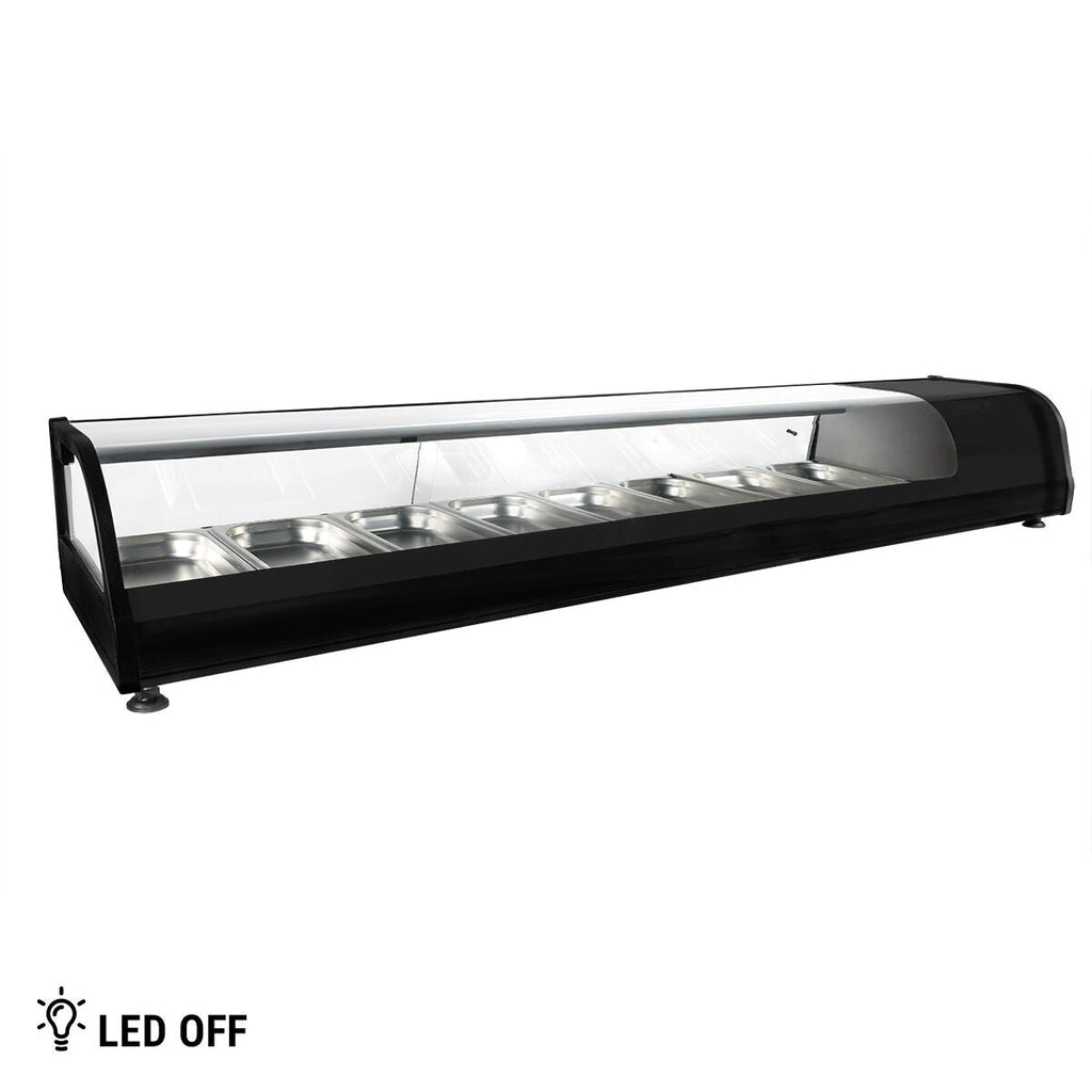 Cooled Showcase Premium - 1750x400mm - 8x GN 1/3