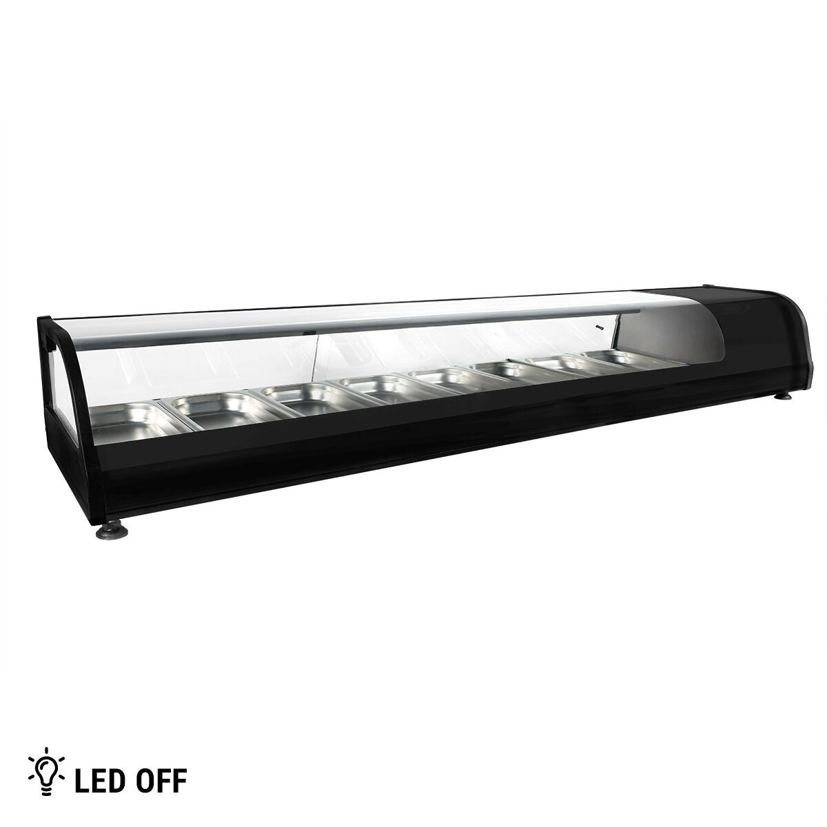 Cooled Showcase Premium - 1750x400mm - 8x GN 1/3