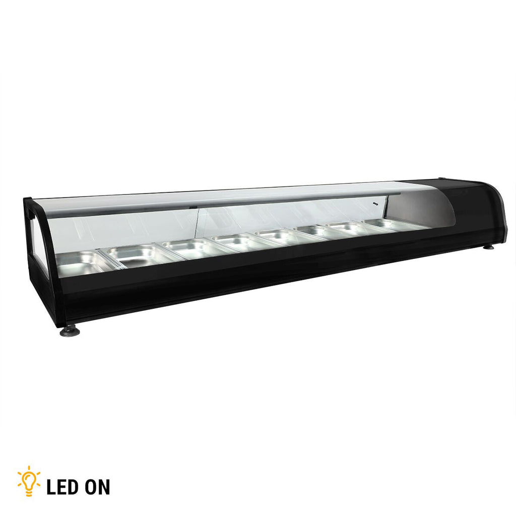 Cooled Showcase Premium - 1750x400mm - 8x GN 1/3