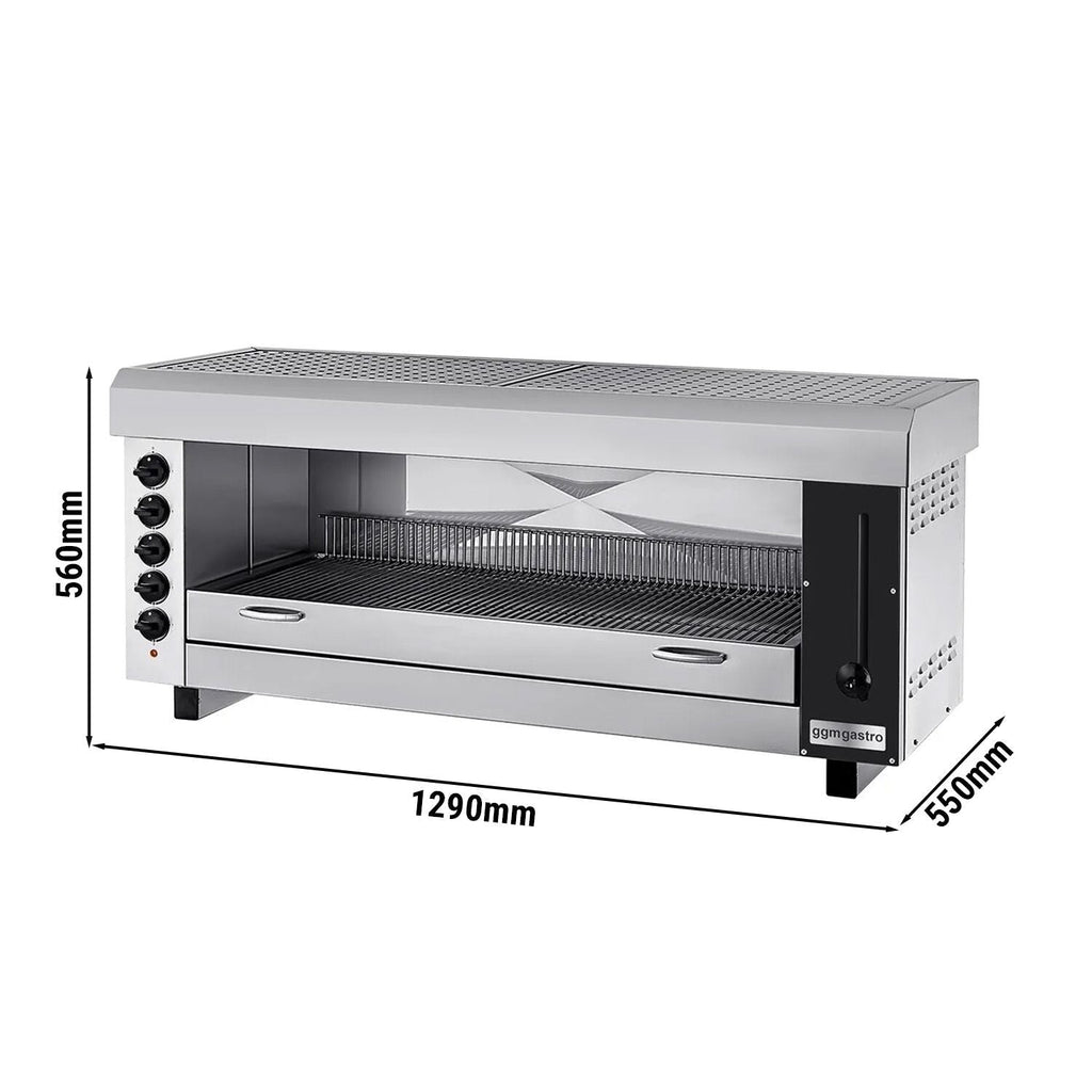 Electric Pita Furnace / Salamander Pro - 10 KW - 400 Volts