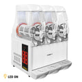 Slush machine - 3 x 10 liters - 950 watt - white