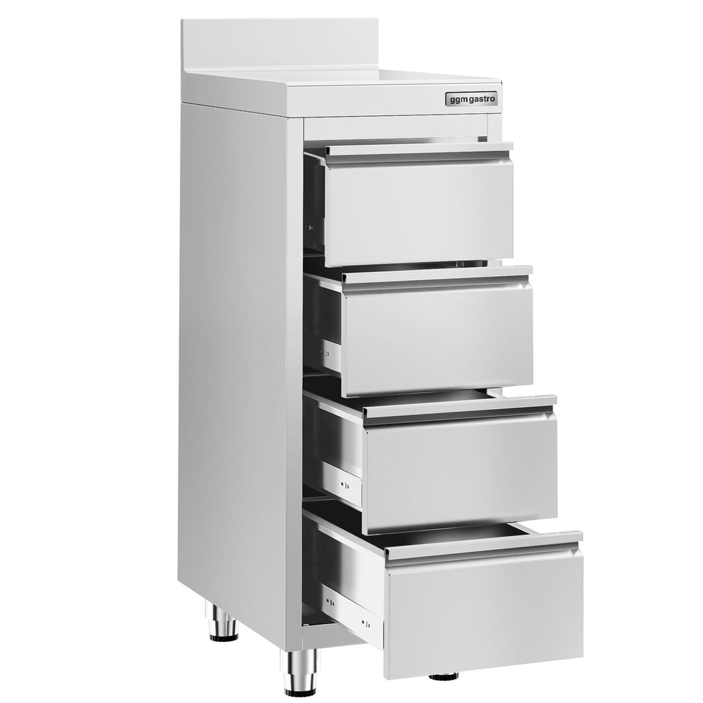 Cabinet with drawers PremIum- 4 drawer and back - 400x600mm