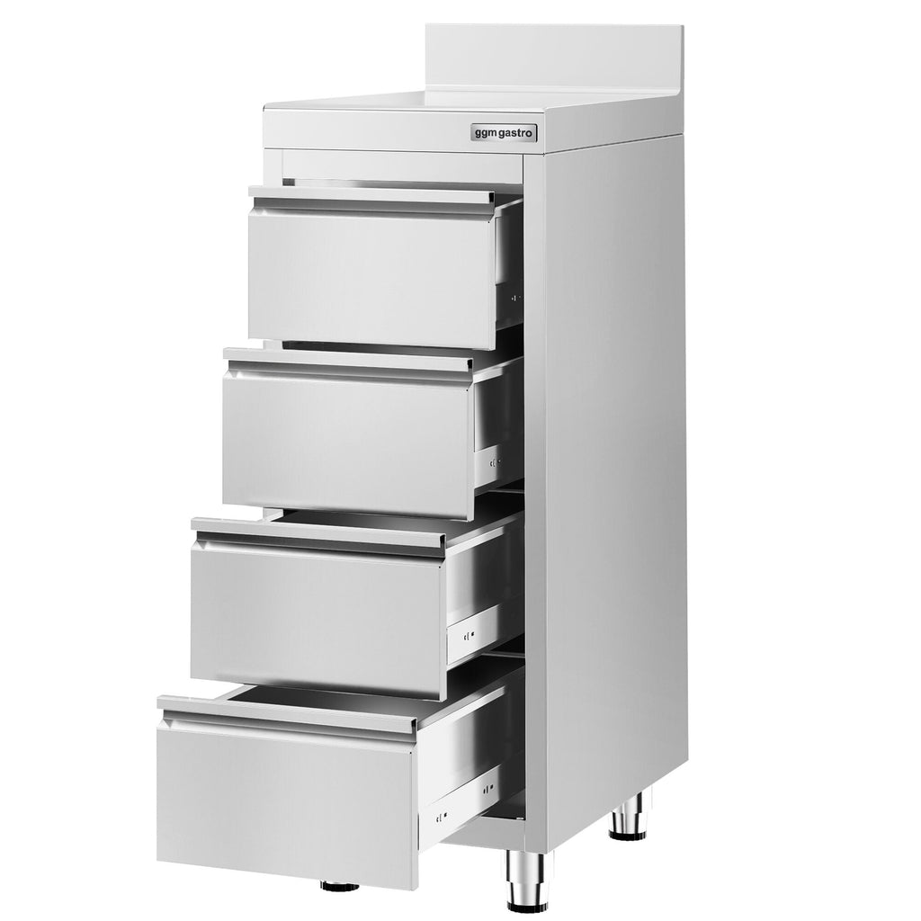 Cabinet with drawers PremIum- 4 drawer and back - 400x600mm