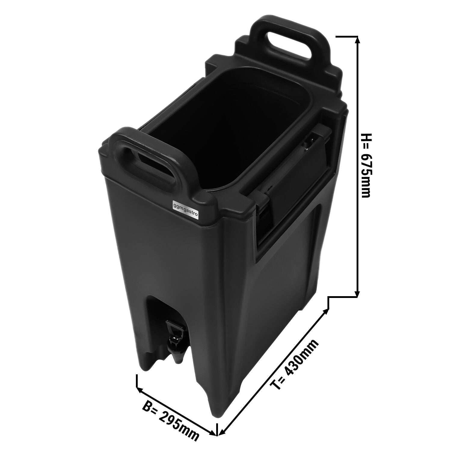 Liquid Thermos - 20 lt. - Black