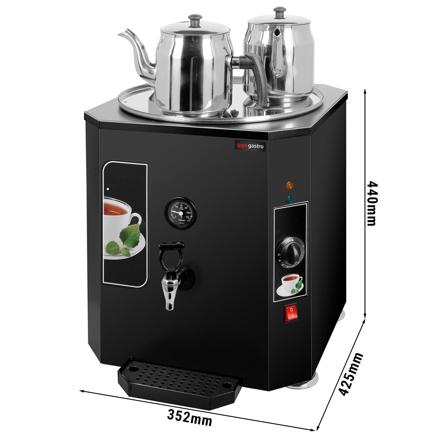 Tea boiler - 23 liters - 2.5 kW