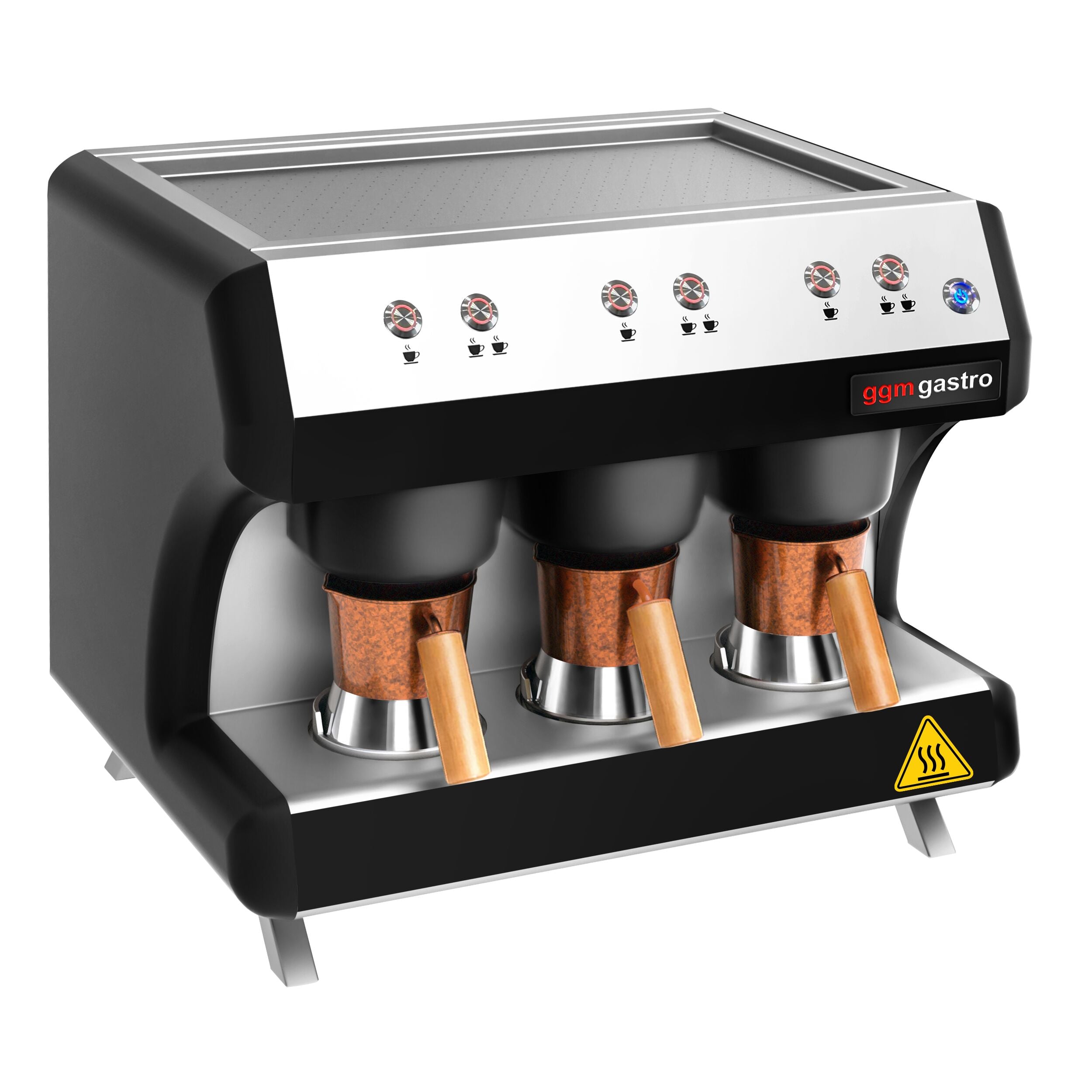 Turkish coffee & moka machine triple - 2