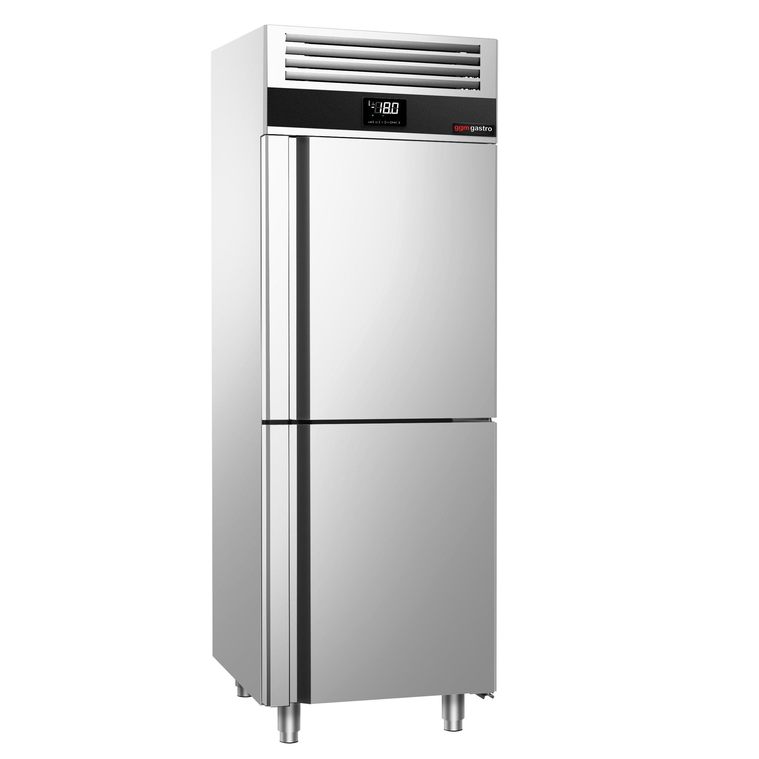 Deep Freezer Premium - GN 2/1 - 700 Liter - 2 Stainless Steel Half Doors