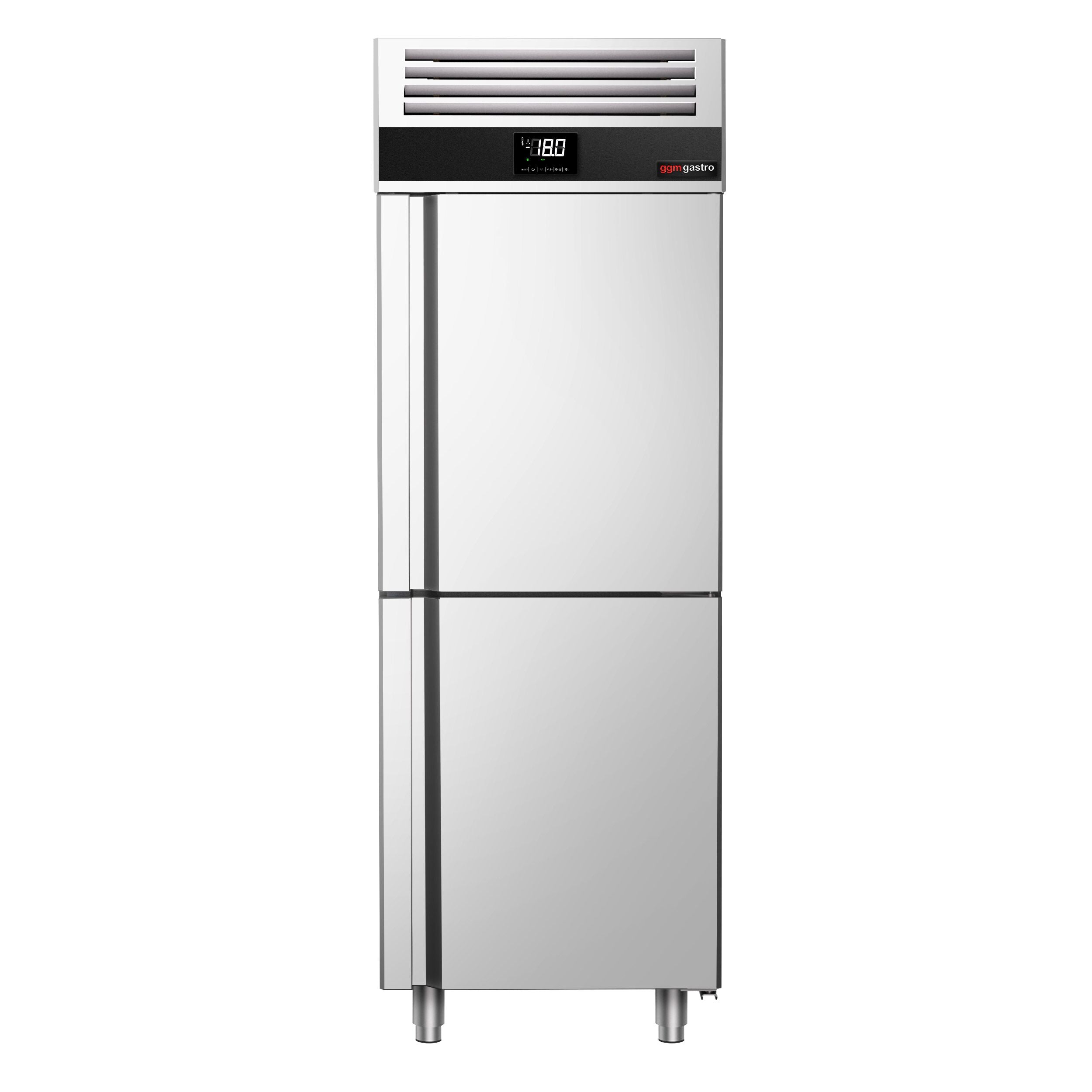Deep Freezer Premium - GN 2/1 - 700 Liter - 2 Stainless Steel Half Doors