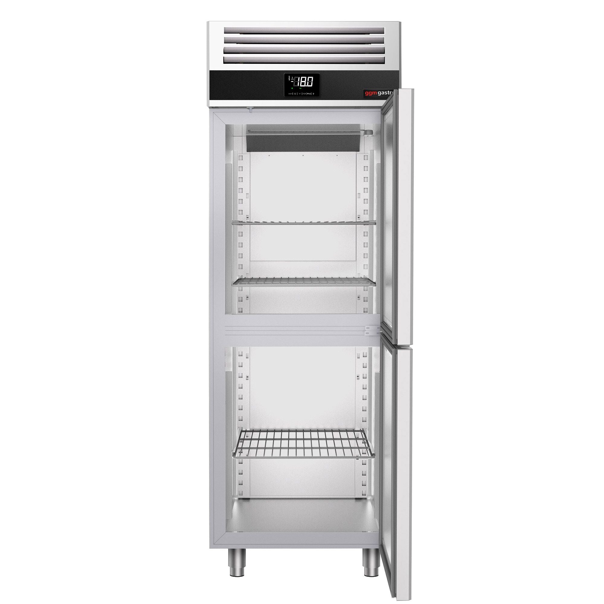 Deep Freezer Premium - GN 2/1 - 700 Liter - 2 Stainless Steel Half Doors