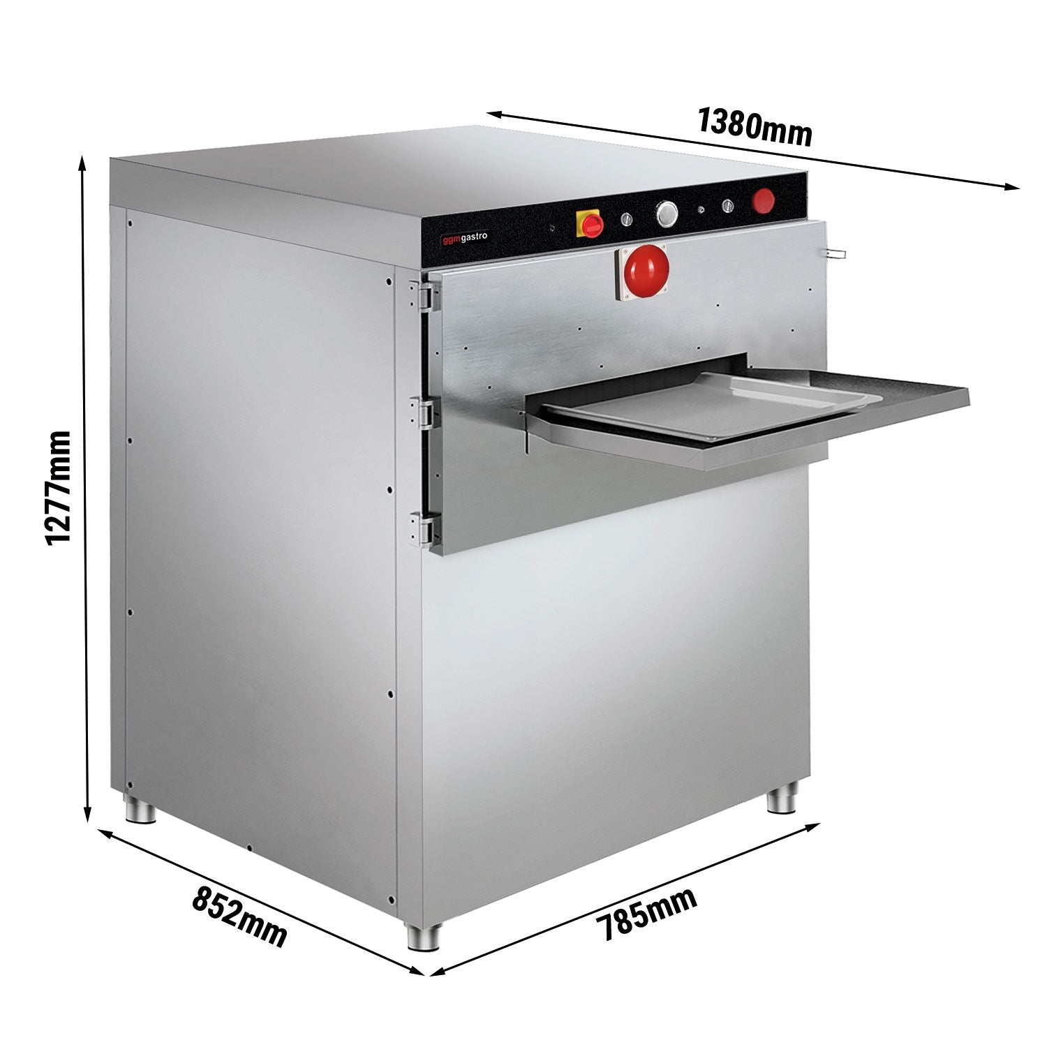 Tray washing machine - 3,20 kW