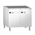 Lower cabinet for gas stove - 2 doors
