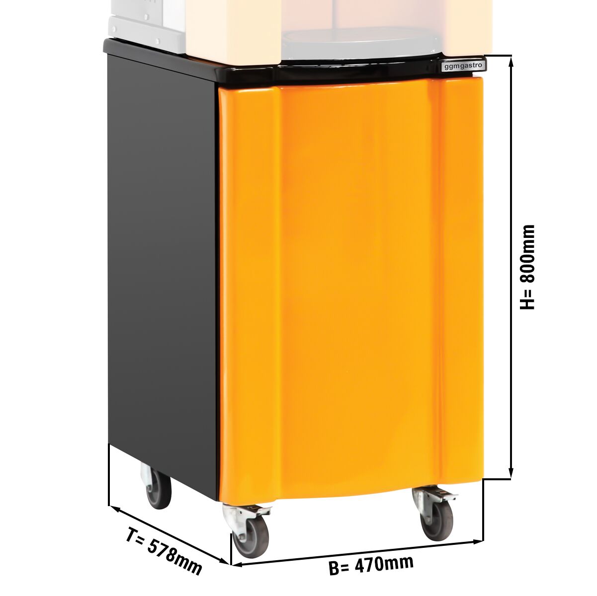 Lower stand for orange squeezing - orange