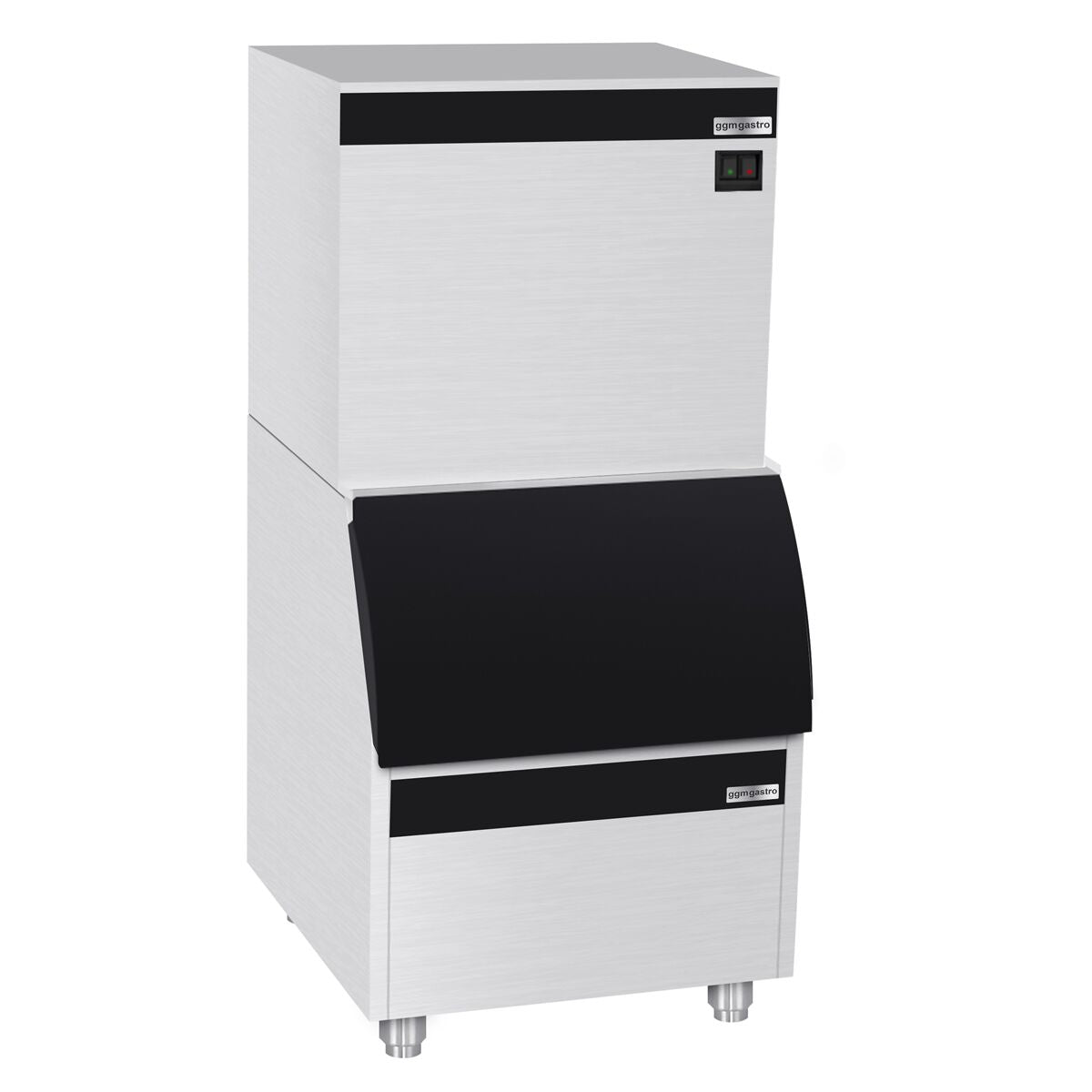 Ice Cube Machine - Cube - 230 kg/ 24 h, including storage container
