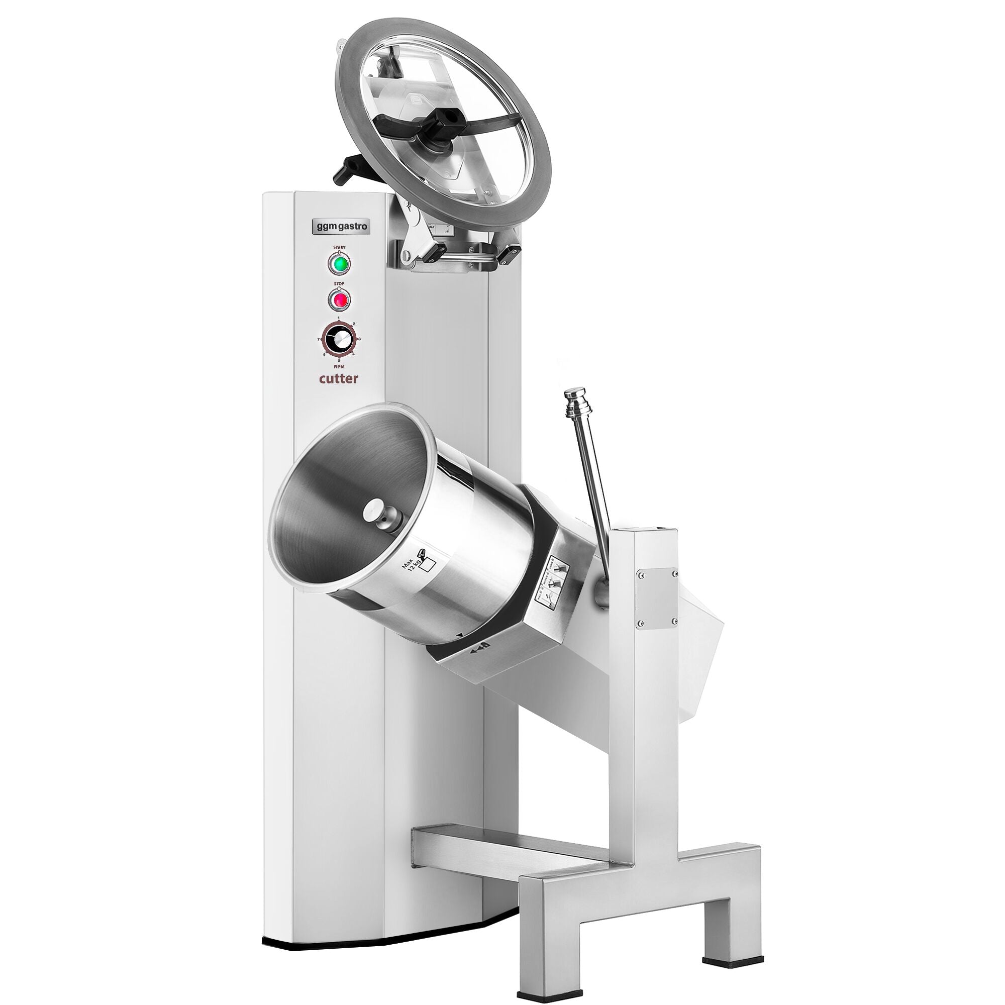 Vegetable joinery/humus machine - 20 liters -2.2 kW - 230 volts