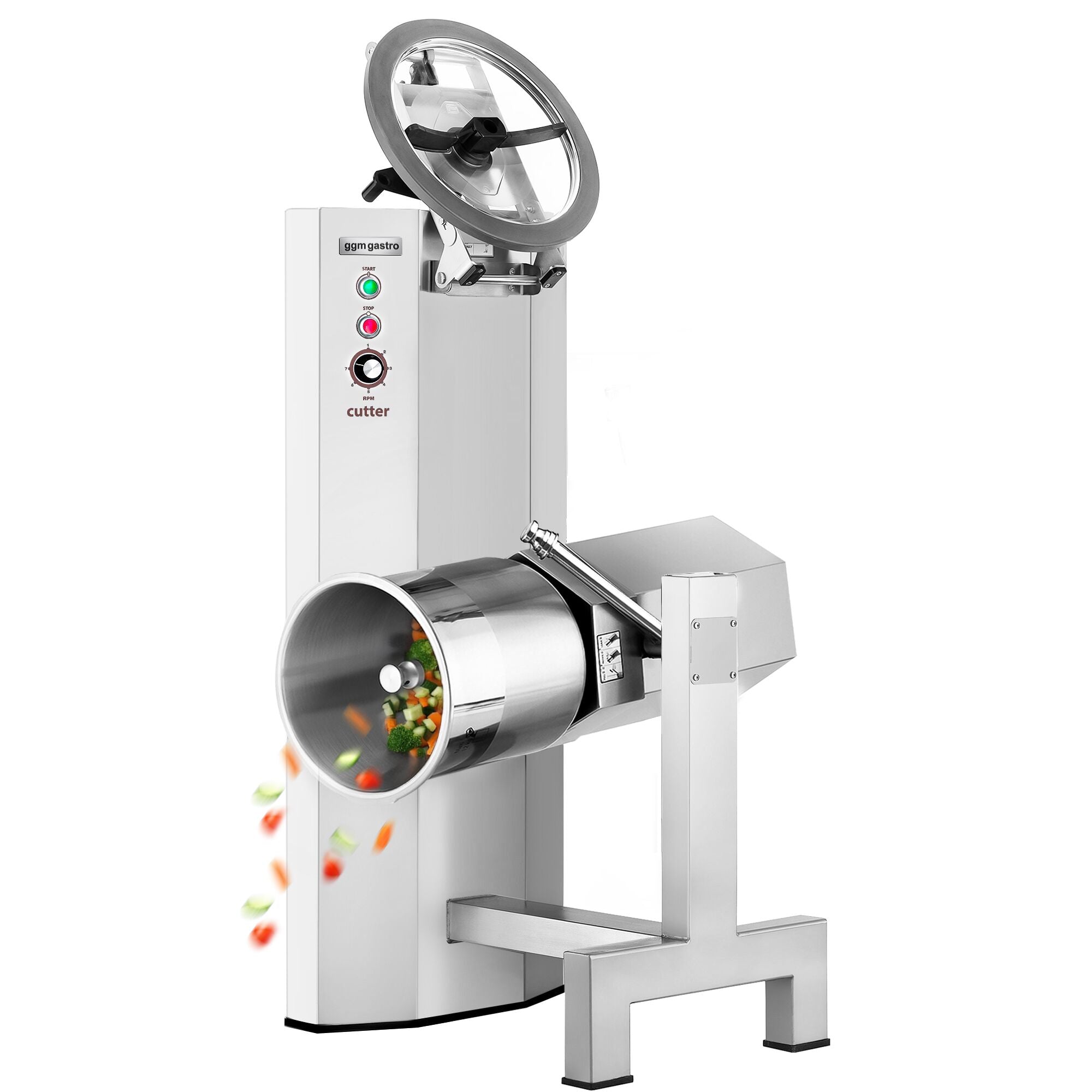 Vegetable joinery/humus machine - 20 liters -2.2 kW - 230 volts