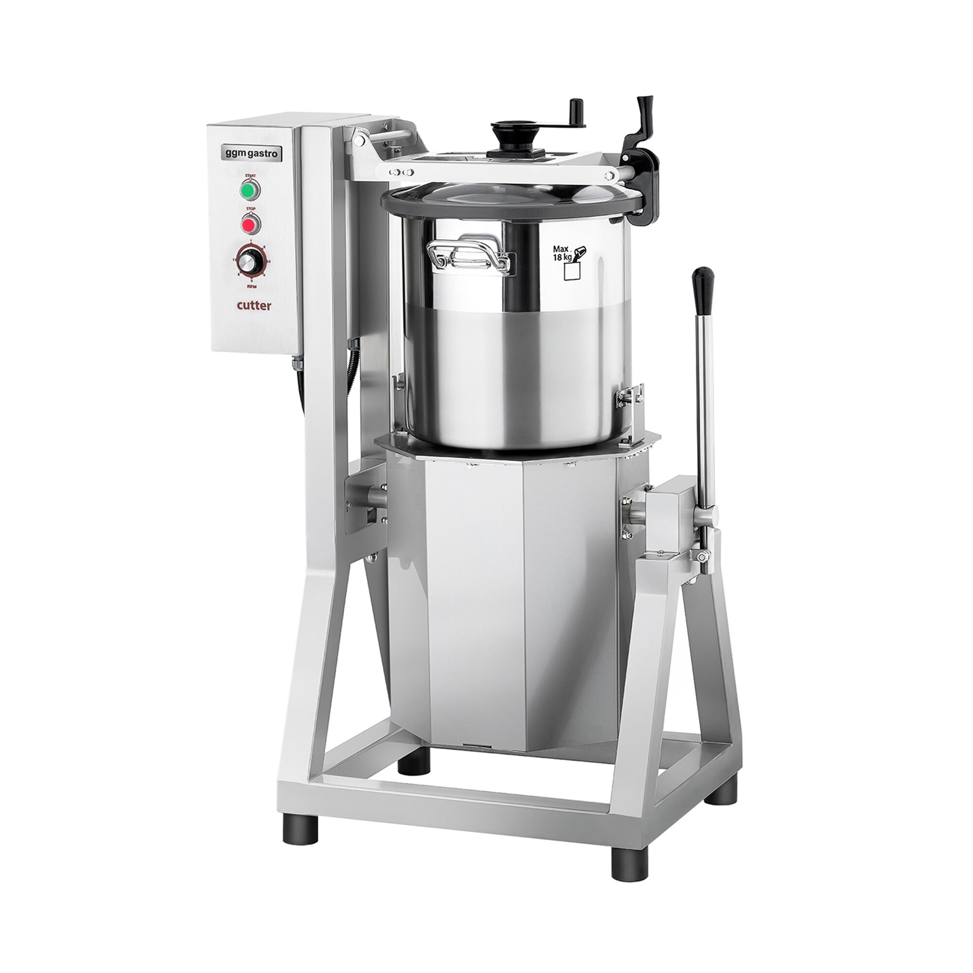 Vegetable joinery/humus machine - 50 liters -7.5 kW - 400 volts