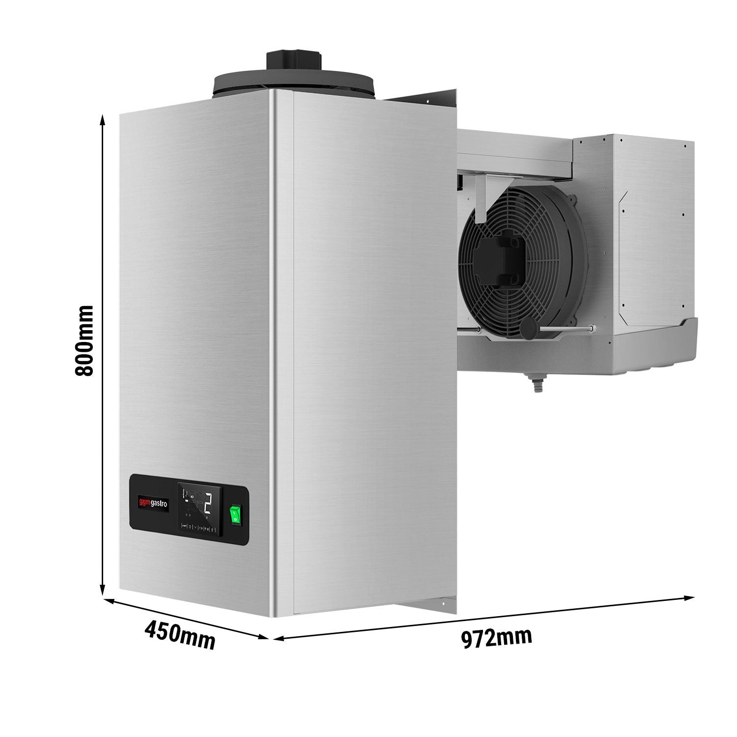 Wall Type Deep Freezer Unit - Type Mono - Max. For 5 m³